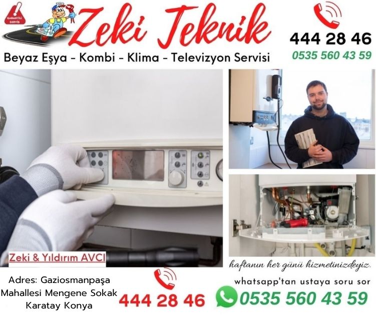 Karatay  Kombi Bakımı petek temizleme
